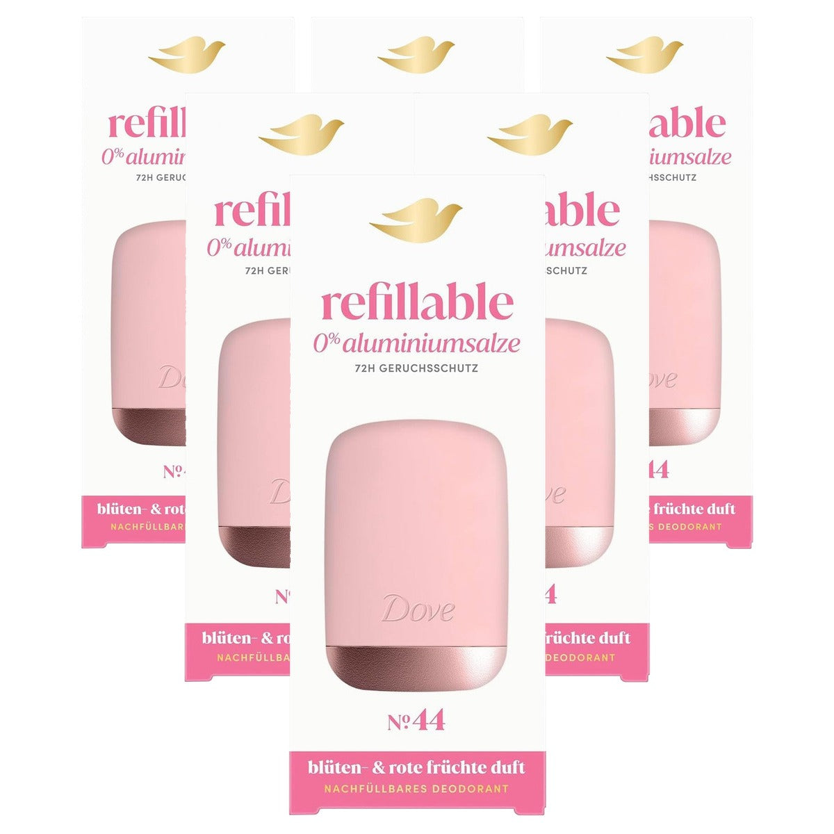 Dove Deodorant Nr. 44 Bloesem & Rode Vruchten Starterset + 6 x 35 ml - Voordeelverpakking