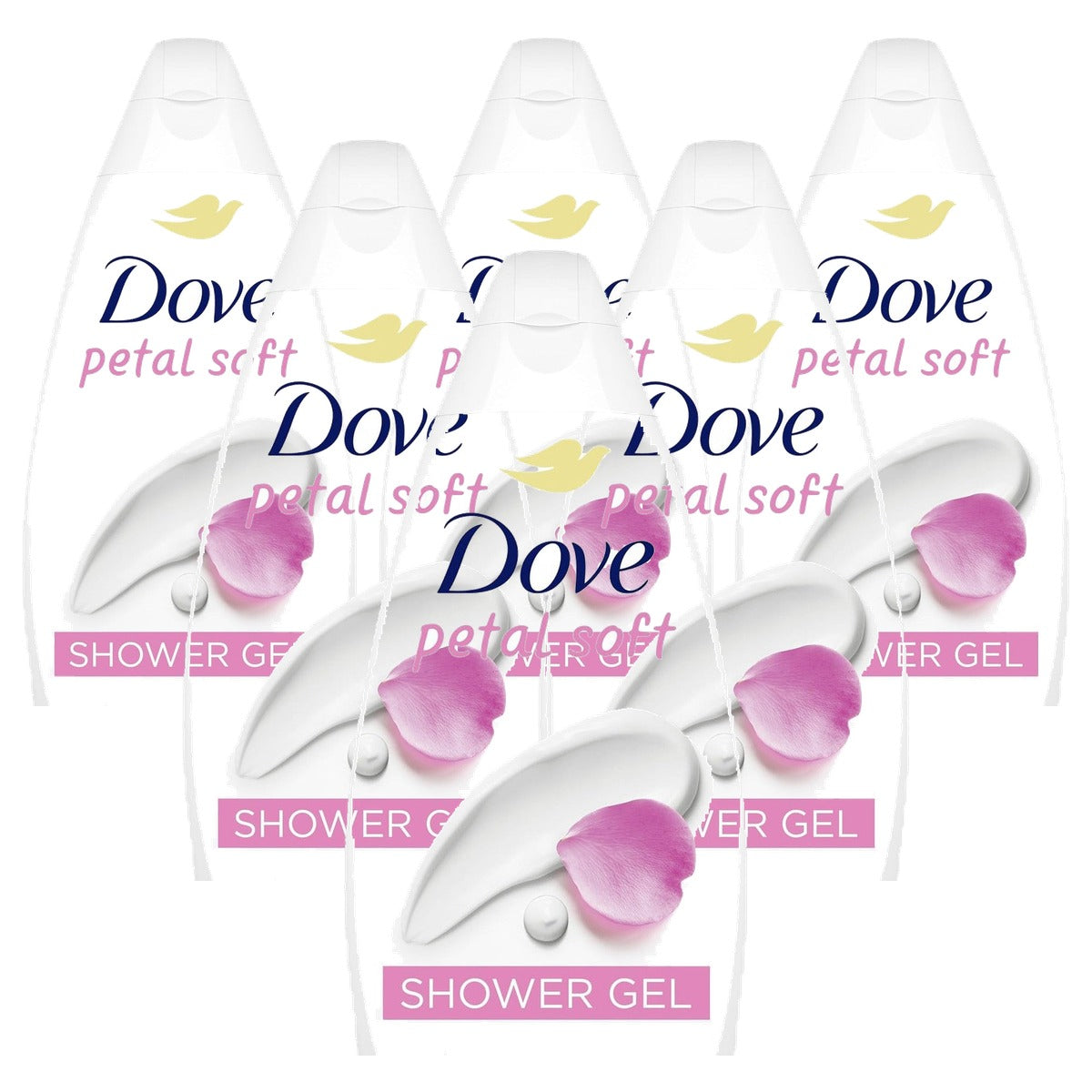 Dove Douchegel Bloemenverzorging 6 x 720 ml - Voordeelverpakking