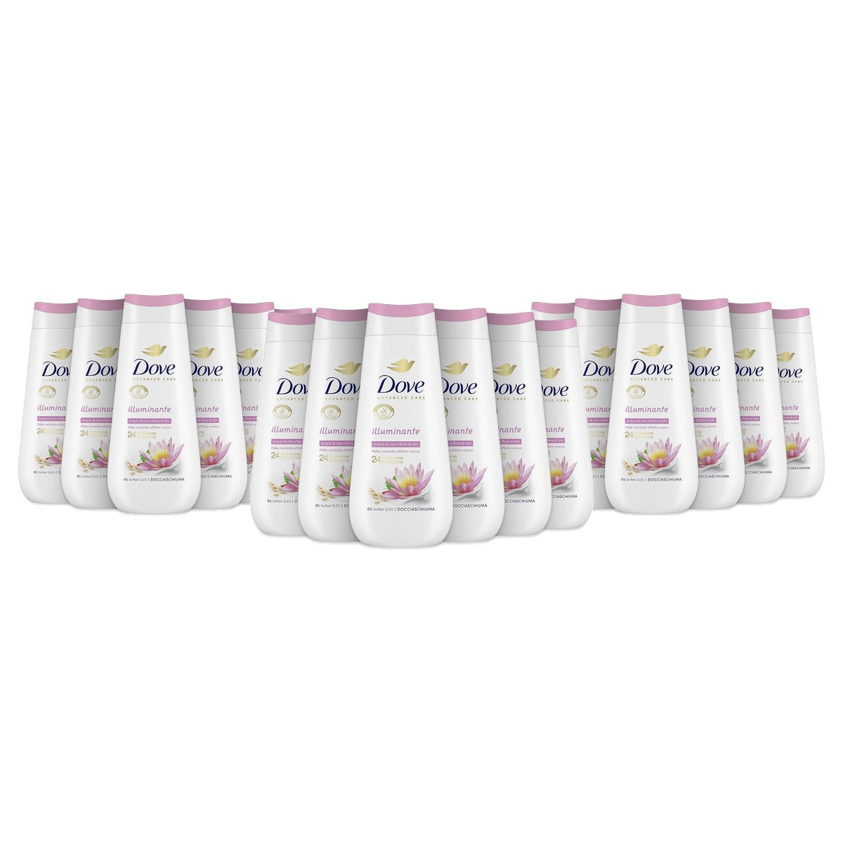 Dove Illuminante douchegel 3 x 225 ml - Voordeelverpakking