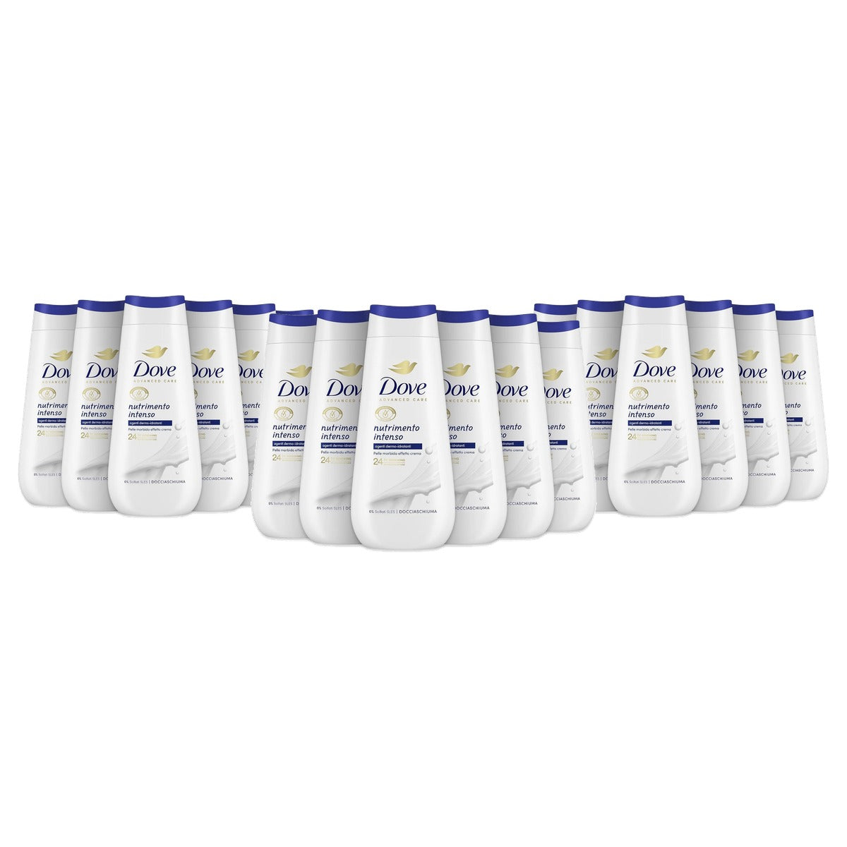 Dove Intensieve Verzorging Douchegel 3 x 225 ml - Voordeelverpakking