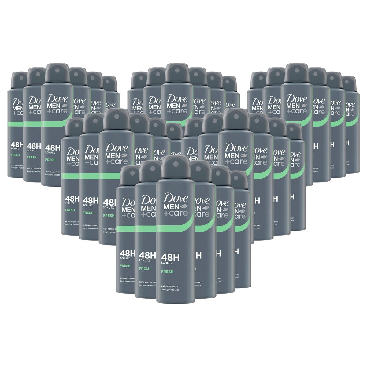 Dove Men+Care Fresh Deodorant Spray 6 x 150 ml - Voordeelverpakking