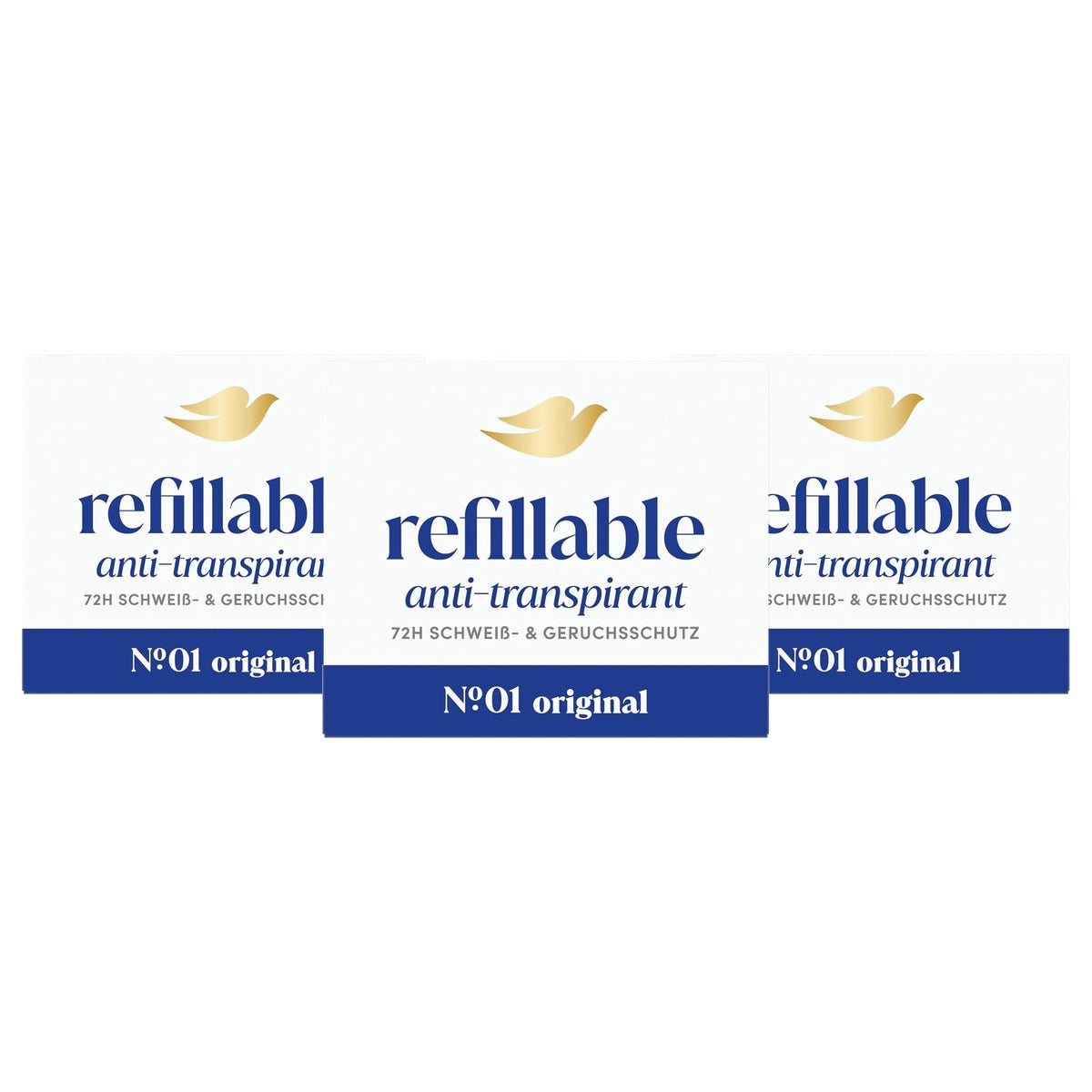 Dove No. 01 Original Refill Deo Stick 3 x 35 ml - Voordeelverpakking
