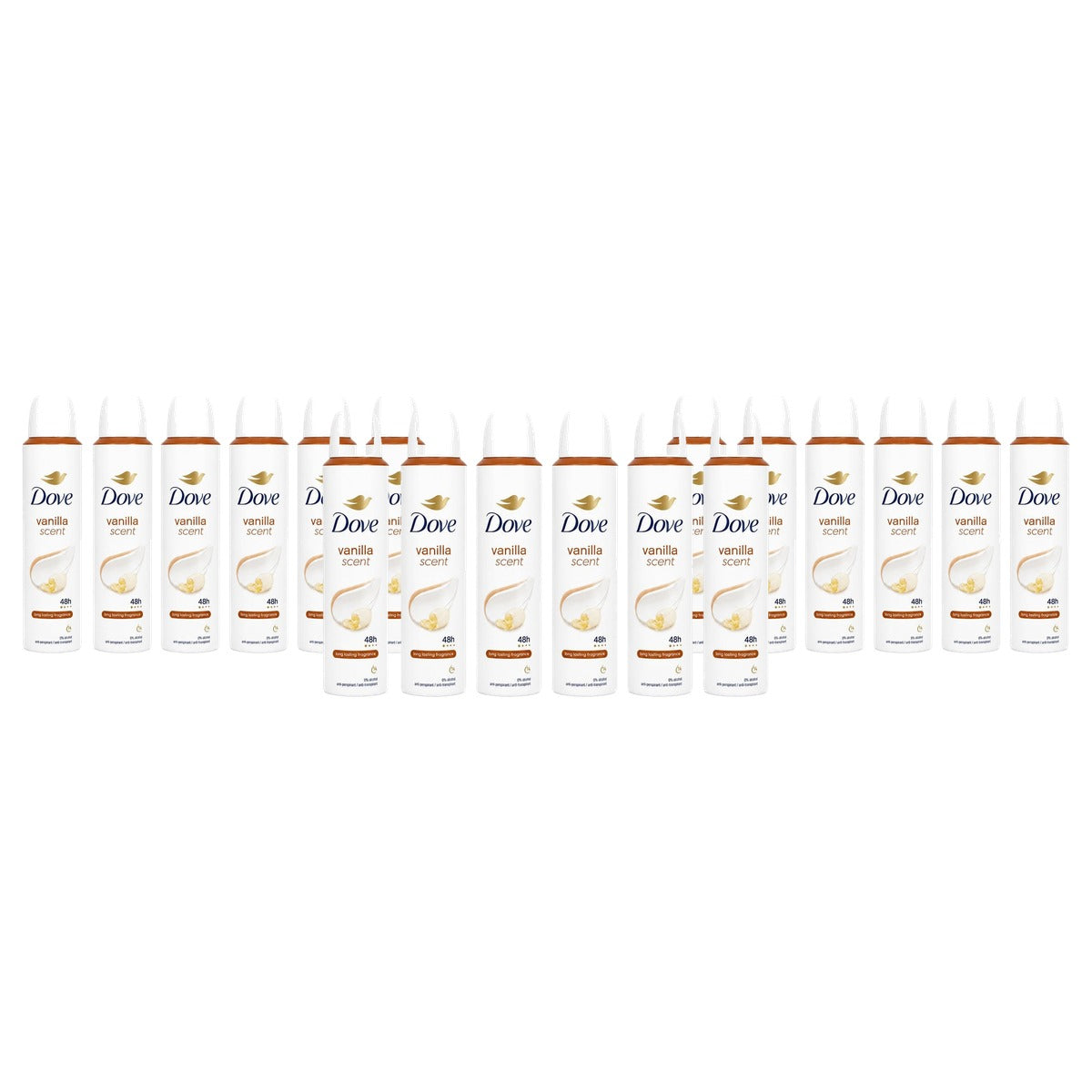 Dove Vanilla Scent Spray Base Care 3 x 150 ml - Voordeelverpakking