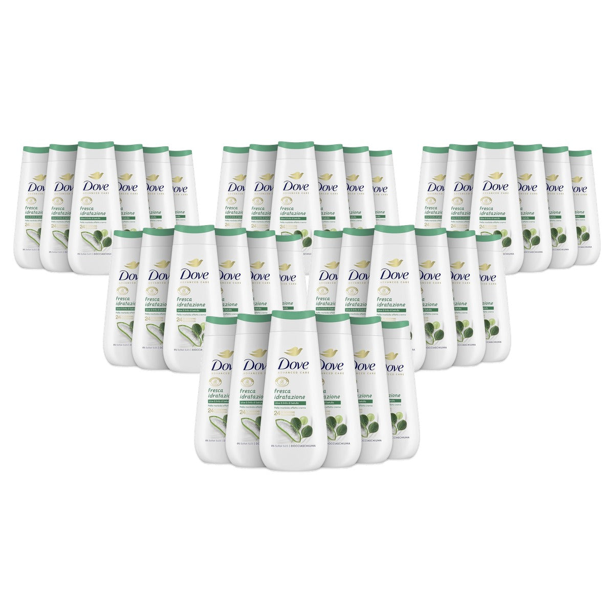 Dove Verse hydraterende douchegel 6 x 225 ml - Voordeelverpakking