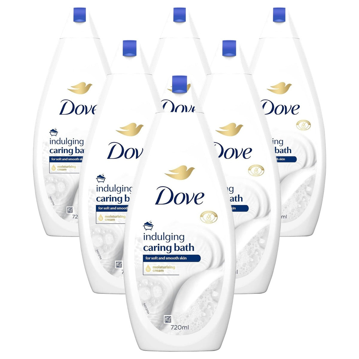 Dove Verzorgende douche met vochtinbrengende crème 6 x 720 ml - Voordeelverpakking