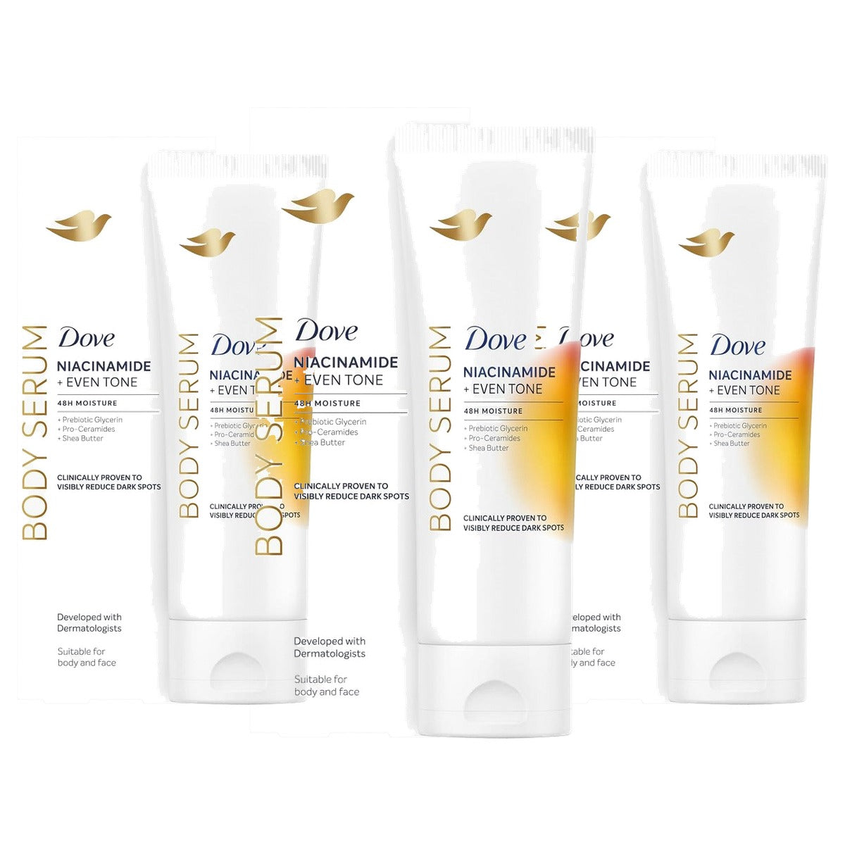 Dove Vochtserum Niacinamide Even Tone 3 x 200 ml - Voordeelverpakking