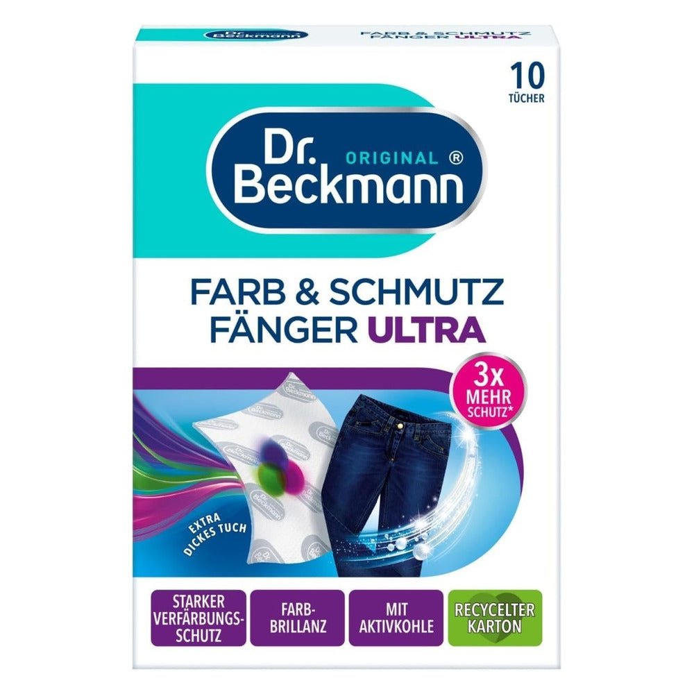 Dr. Beckmann Color Catcher Ultra Kleurvanger Doekjes Donkere Was 10 stuks door Huishoudvoordeel nu bij Huishoudvoordeel