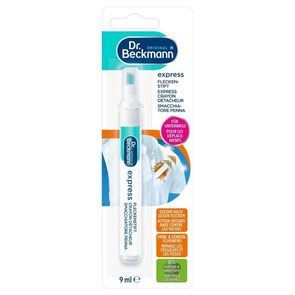 Dr. Beckmann eXpress Vlekkenstift Vlekverwijderaar 9 ml door Huishoudvoordeel nu bij Huishoudvoordeel