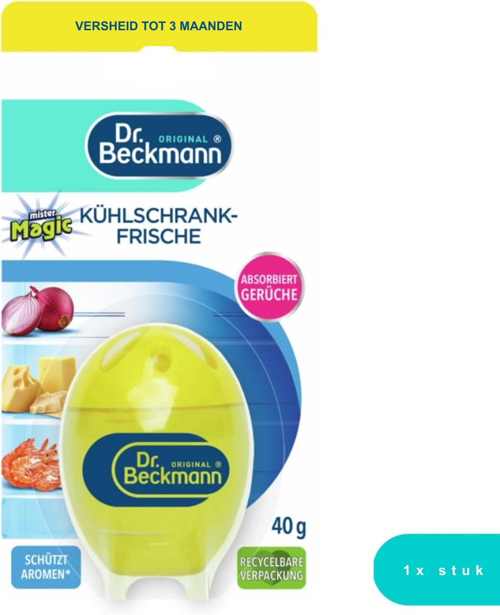 Dr. Beckmann Koelkastverfrisser Limoen 40 g