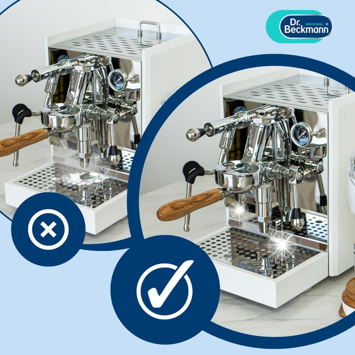 Dr. Beckmann Koffiemachine Reinigingstabletten 6 stuks door Huishoudvoordeel nu bij Huishoudvoordeel