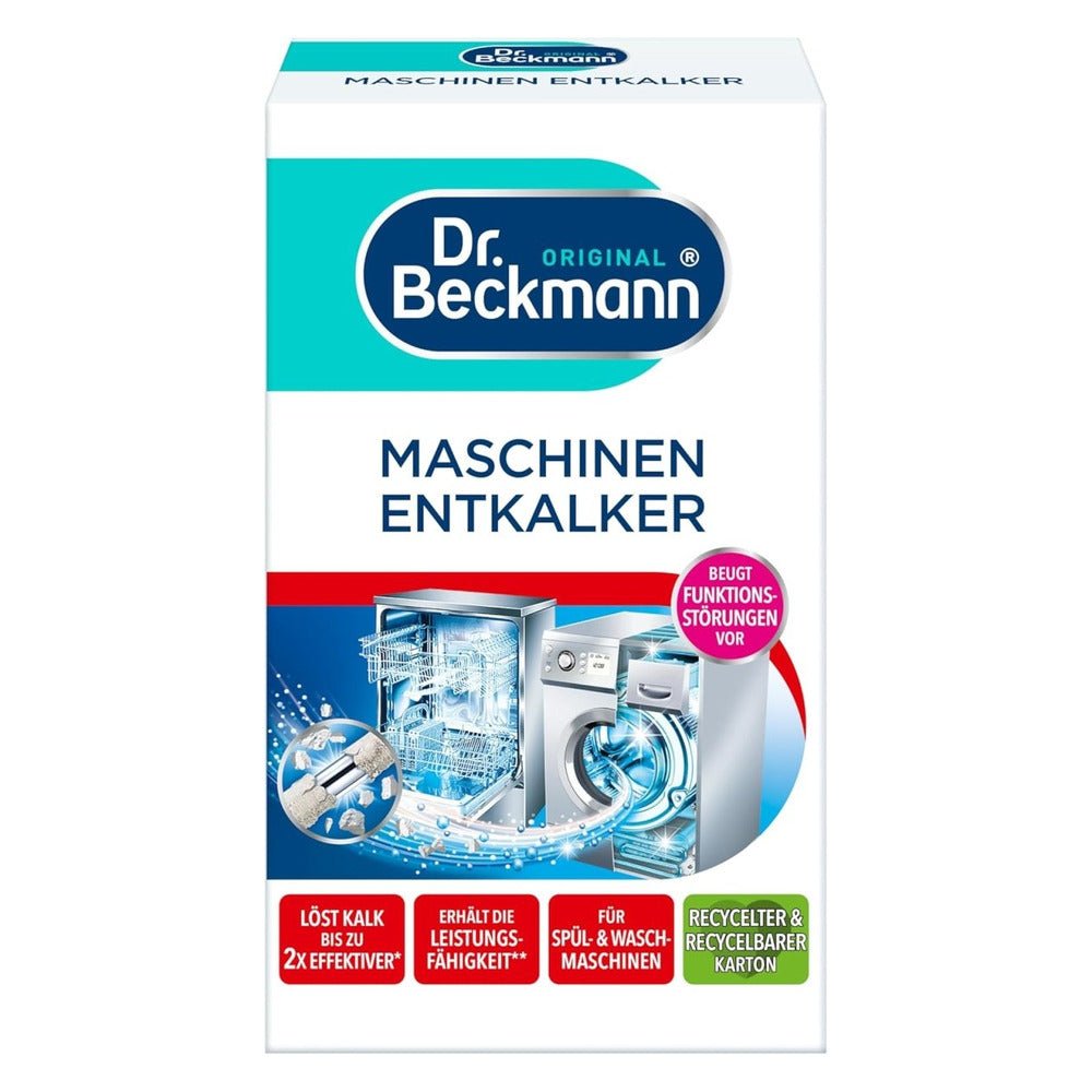 Dr. Beckmann Machineontkalker / Wasmachine & Vaatwasser 2 x 50 g door Huishoudvoordeel nu bij Huishoudvoordeel