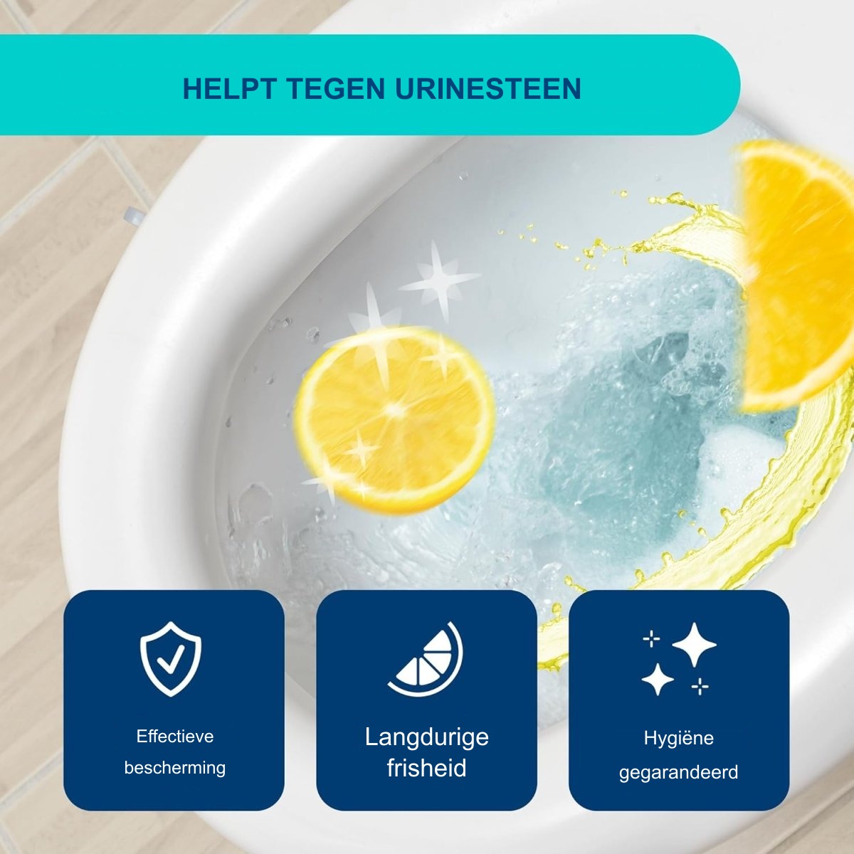 Dr. Beckmann Toilet Reinigingsbladen Citrus Sensation 20 vellen WC Reiniger