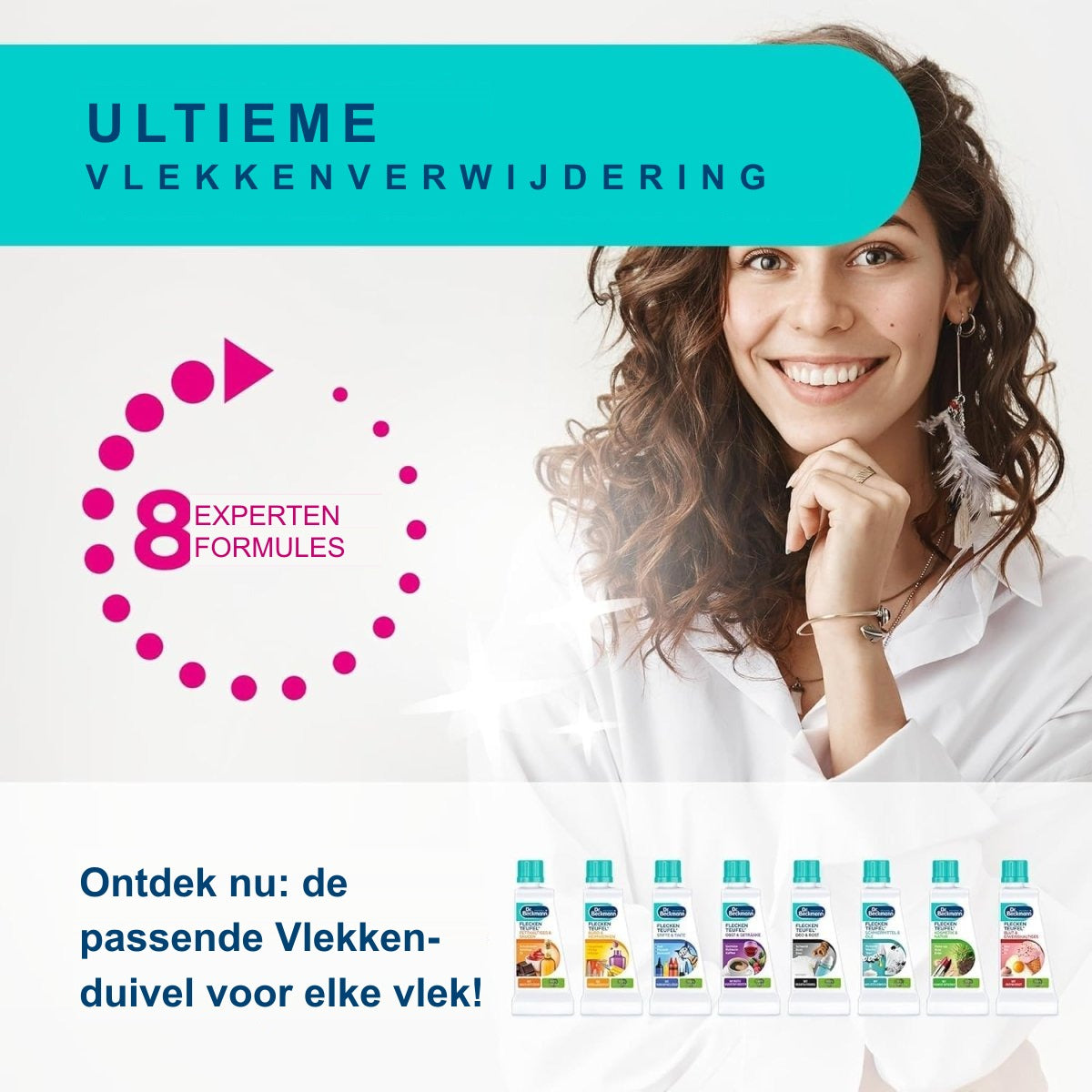 Dr. Beckmann Vlekkenduivel Bloed & Eiwit Vlekkenverwijderaar 50 ml