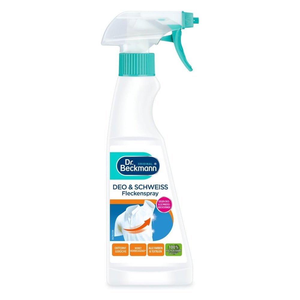 Dr. Beckmann Vlekkenverwijderaar Spray Deo & Zweet 250 ml door Huishoudvoordeel nu bij Huishoudvoordeel