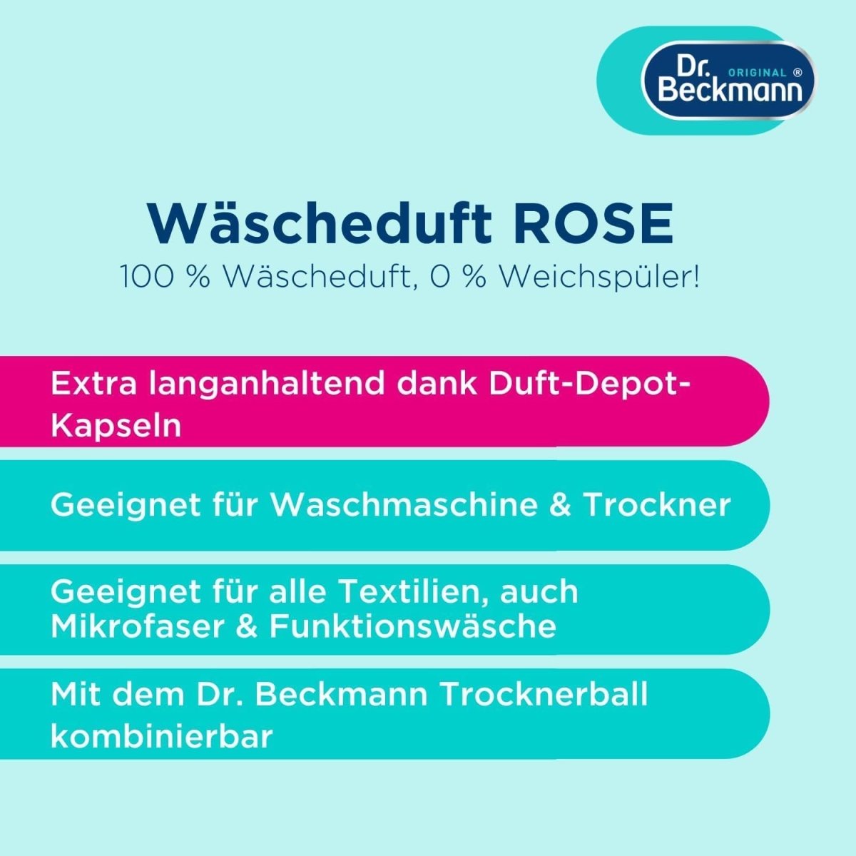 Dr. Beckmann Wasparfum Sensual Blossom Wasgeur 250 ml door Huishoudvoordeel nu bij Huishoudvoordeel