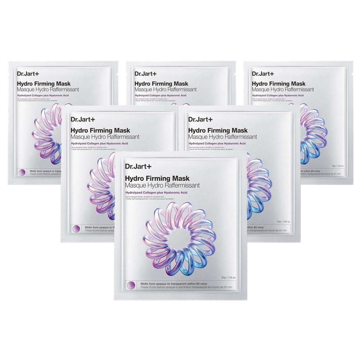 Dr. Jart+ Hydro Verstevigend Koreaans Gezichtsmasker - 6-pack