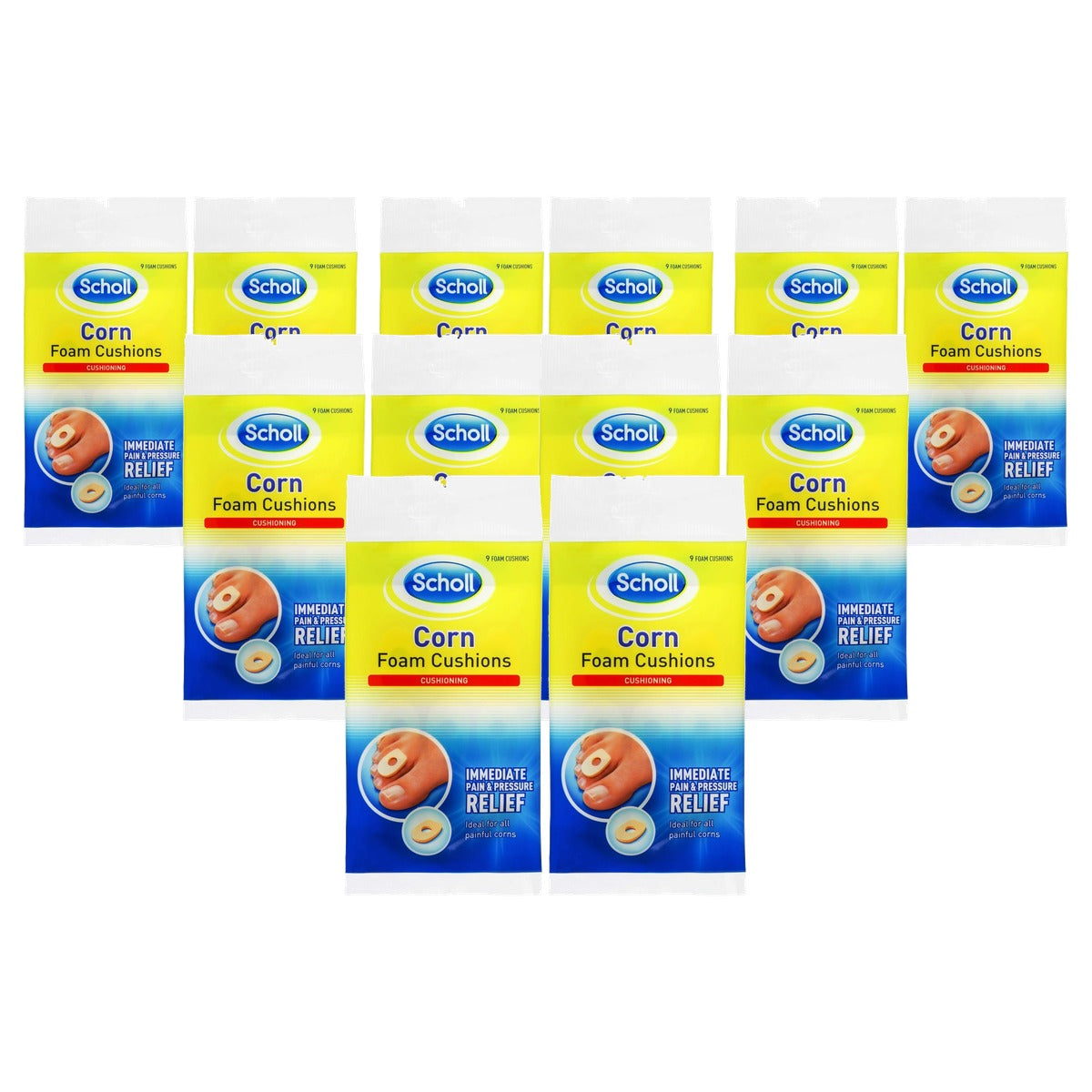 Dr. Scholl's drukbeschermingsschuimpleister 6 x 54 stuks - Voordeelverpakking