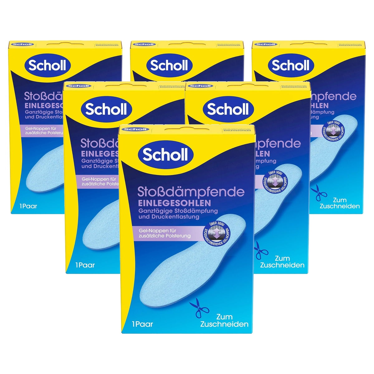 Dr. Scholl's inlegzolen - 6-pack