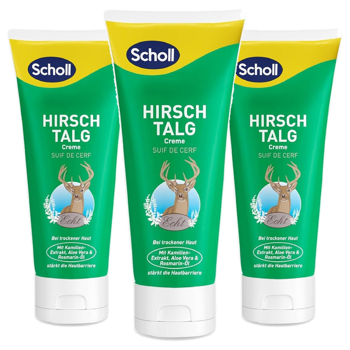 Dr. Scholl's Hertentalgcrème 3 x 100 ml - Voordeelverpakking