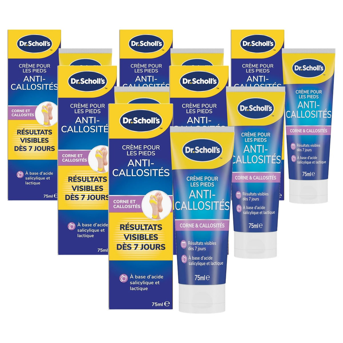 Dr. Scholl's Intensieve eeltverwijderaar 6 x 75 ml - Voordeelverpakking