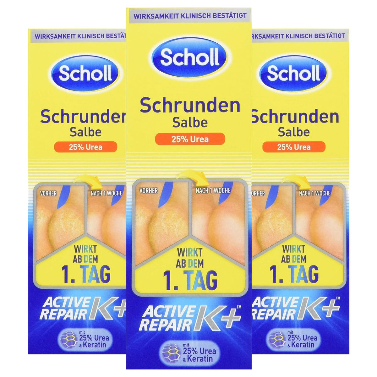 Dr. Scholl's Klovenzalf 3 x 60 ml - Voordeelverpakking