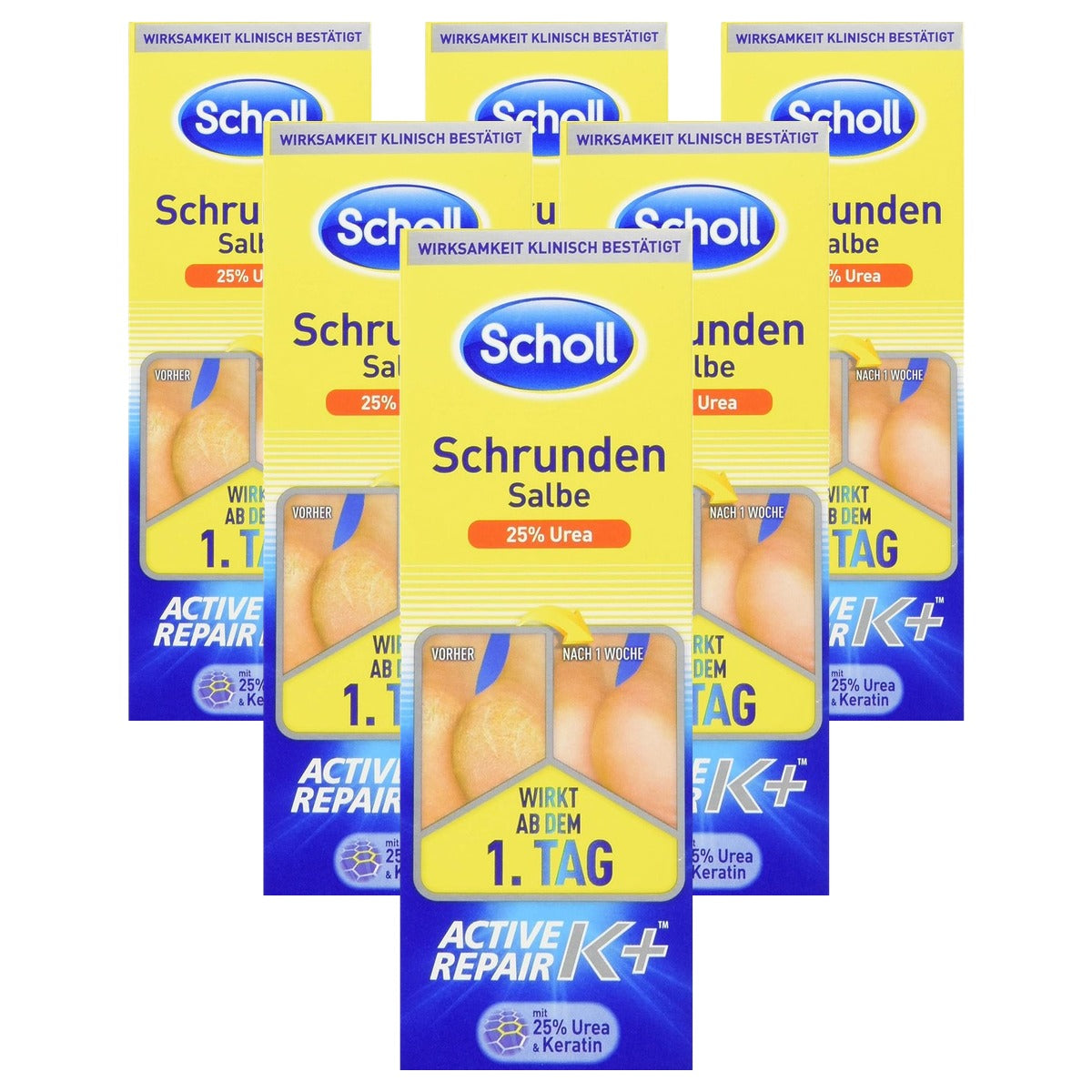 Dr. Scholl's Klovenzalf 6 x 60 ml - Voordeelverpakking