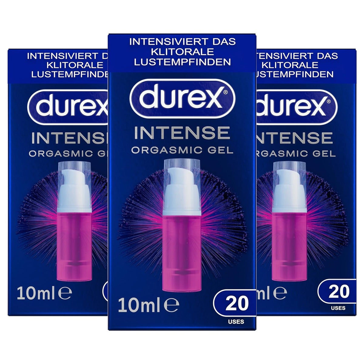 Durex Intense Orgasmic Gel 3 x 10 ml - Voordeelverpakking