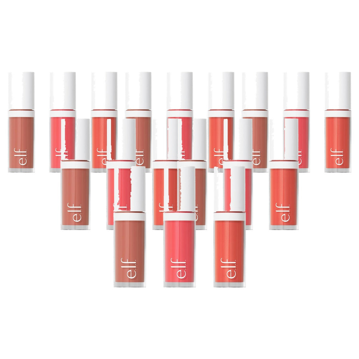 e.l.f. Camo Liquid Blush Set van 3 - 3 x 4 ml - 6 stuks