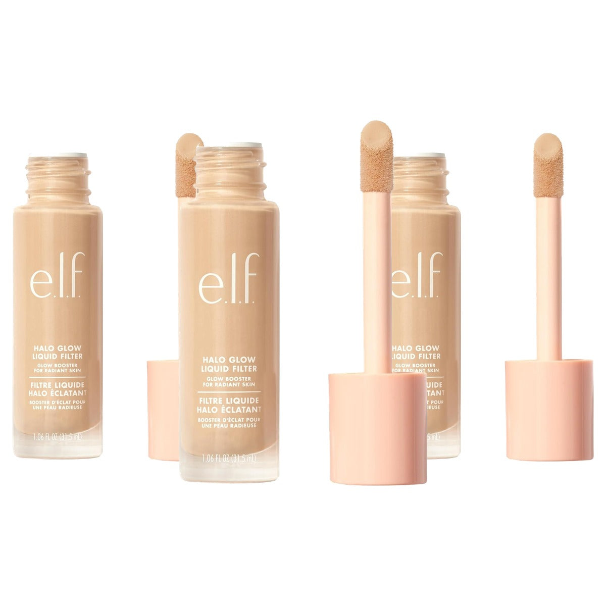 e.l.f. Halo Glow Liquid Filter 00 Fair - 3 stuks