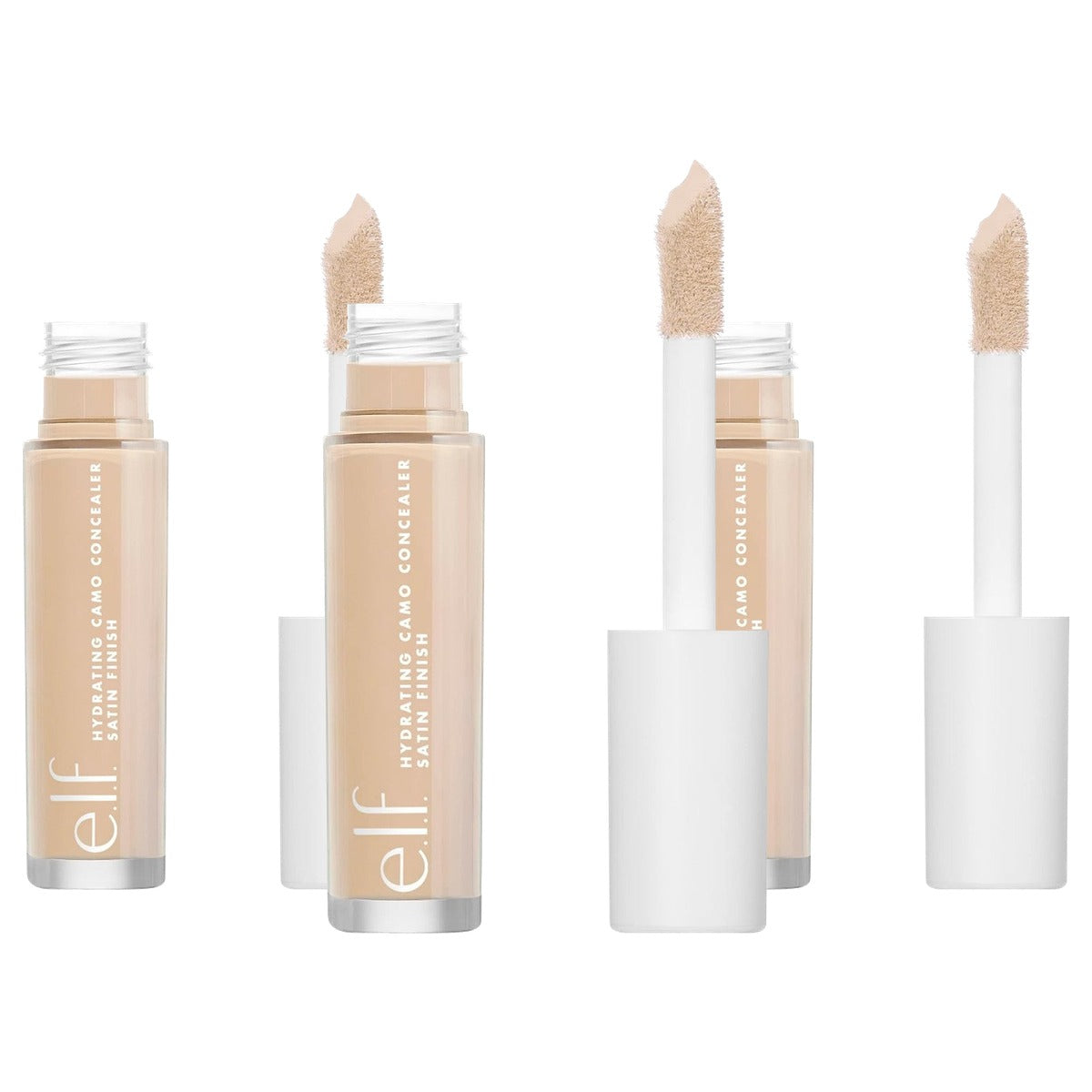e.l.f. Hydraterende Satin Camo Concealer Light Sand - 3 stuks