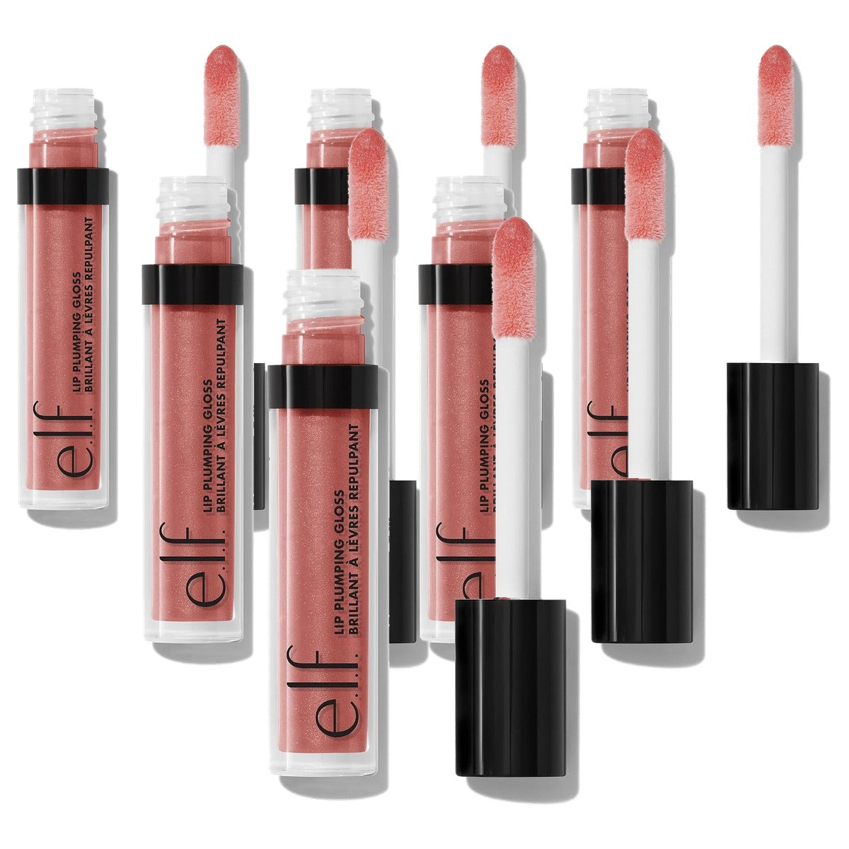 e.l.f. Lip Plumping Gloss Sweet Talker - 0 stuks, 6 stuks