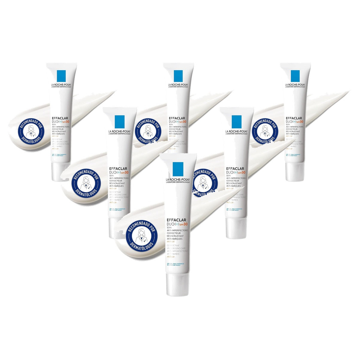 La Roche-Posay Effaclar Duo+M SPF 30 Anti-Puistjes Crème 40 ml - 6-pack
