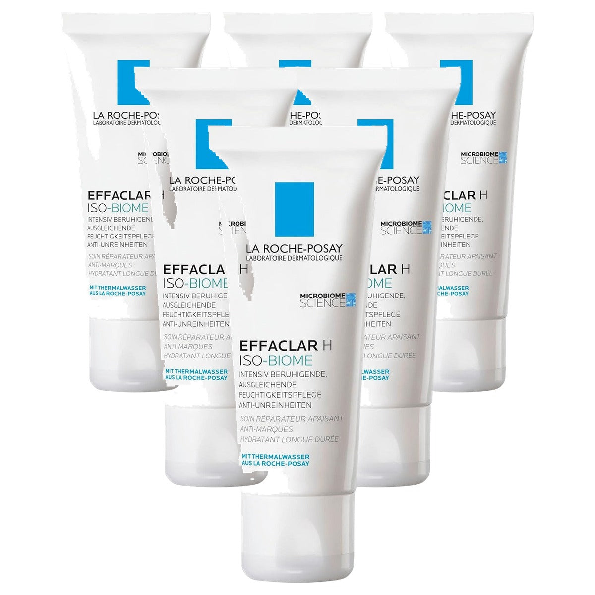 La Roche-Posay Effaclar H Iso-Biome Vochtinbrengende Crème 40 ml - 6-pack