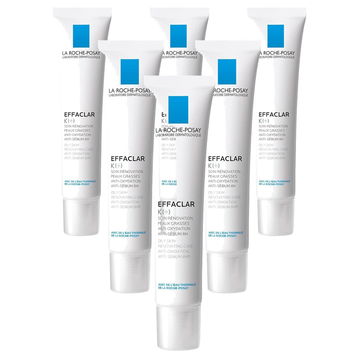 La Roche-Posay Effaclar K+ Puistjescrème 40 ml - 6-pack