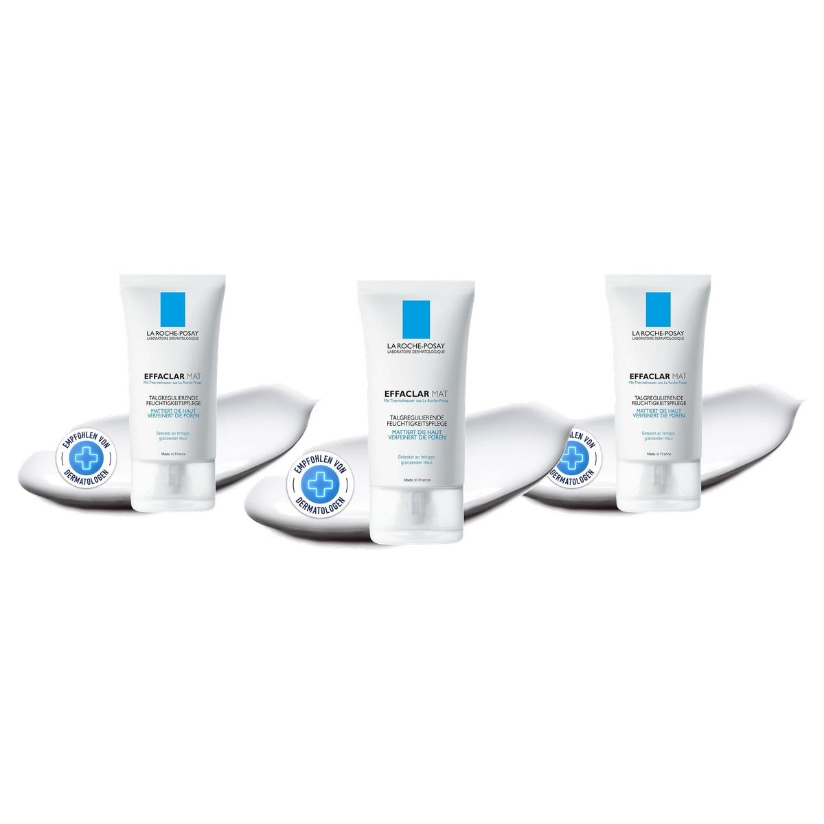 La Roche-Posay Effaclar Mat Hydraterende Crème 40 g - 3-pack