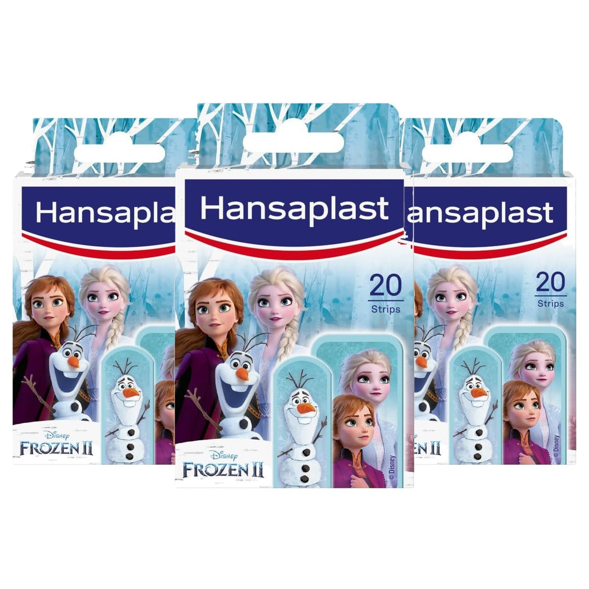 Elastoplast Hansaplast Kids Frozen 2 (20 strips) - 3-pack
