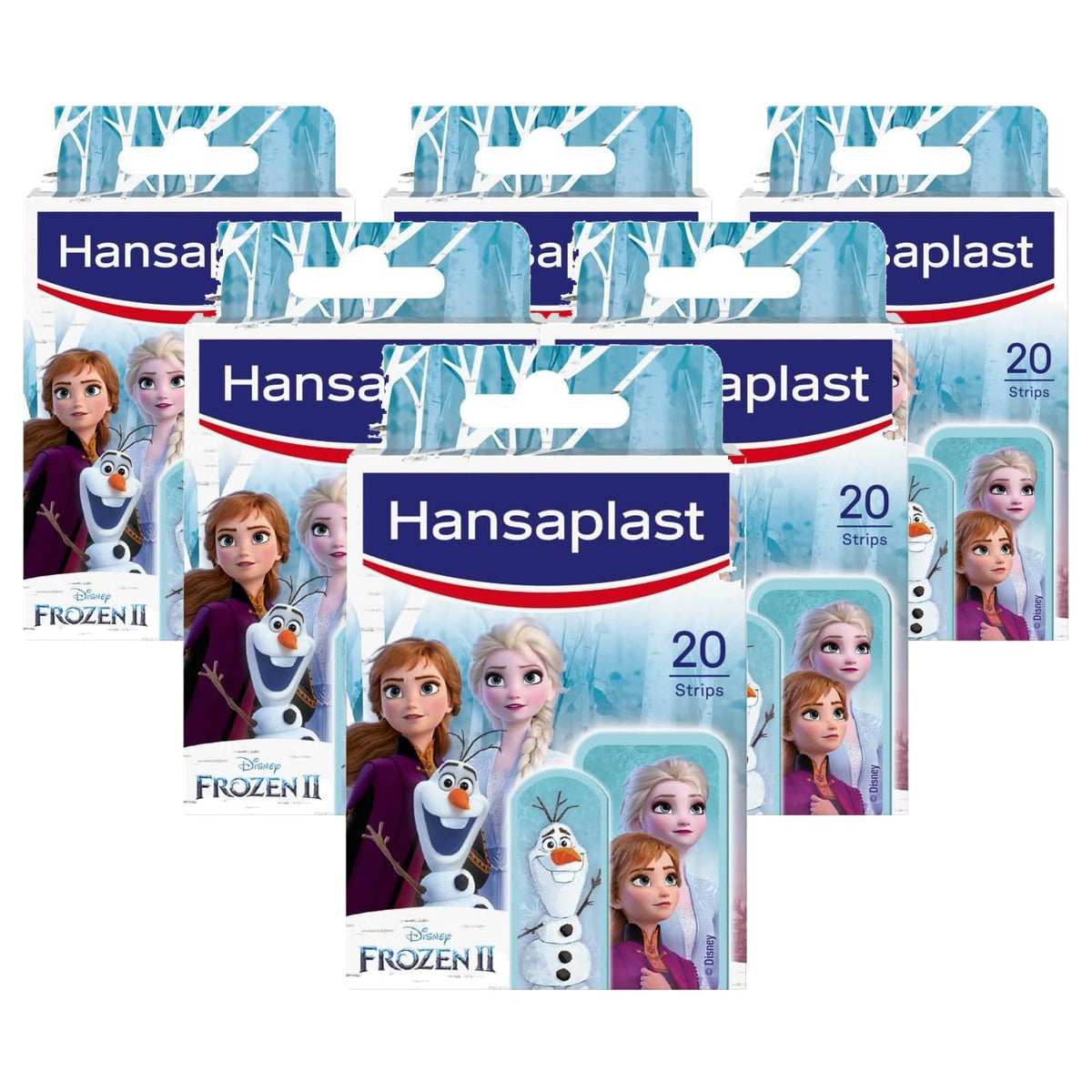 Elastoplast Hansaplast Kids Frozen 2 (20 strips) - 6-pack