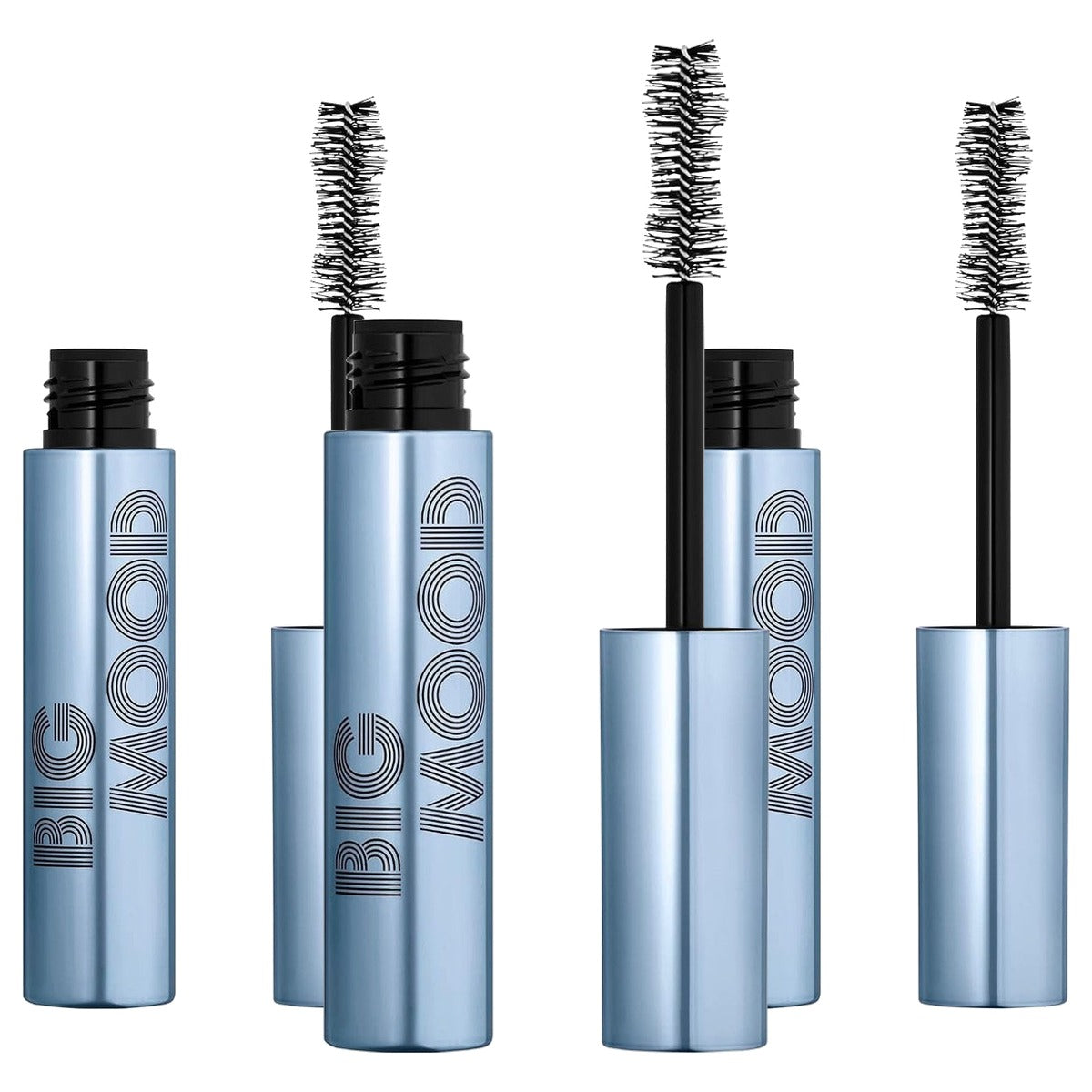 e.l.f. Big Mood Waterdichte Mascara Zwart 10 ml - 3 stuks