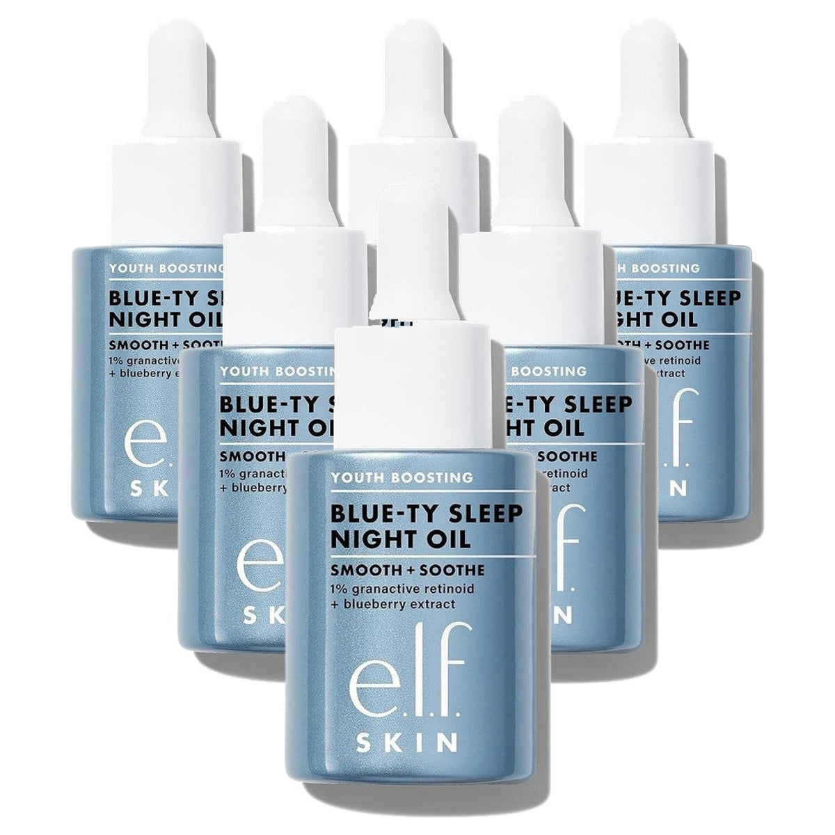 e.l.f. Skin Youth Boosting Blue-ty Sleep Night Oil 0 stuks - 6 stuks