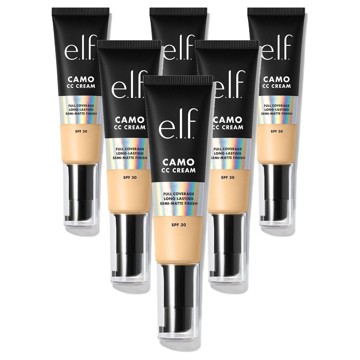 e.l.f. Camo CC Cream Fair 140 W - 6 stuks