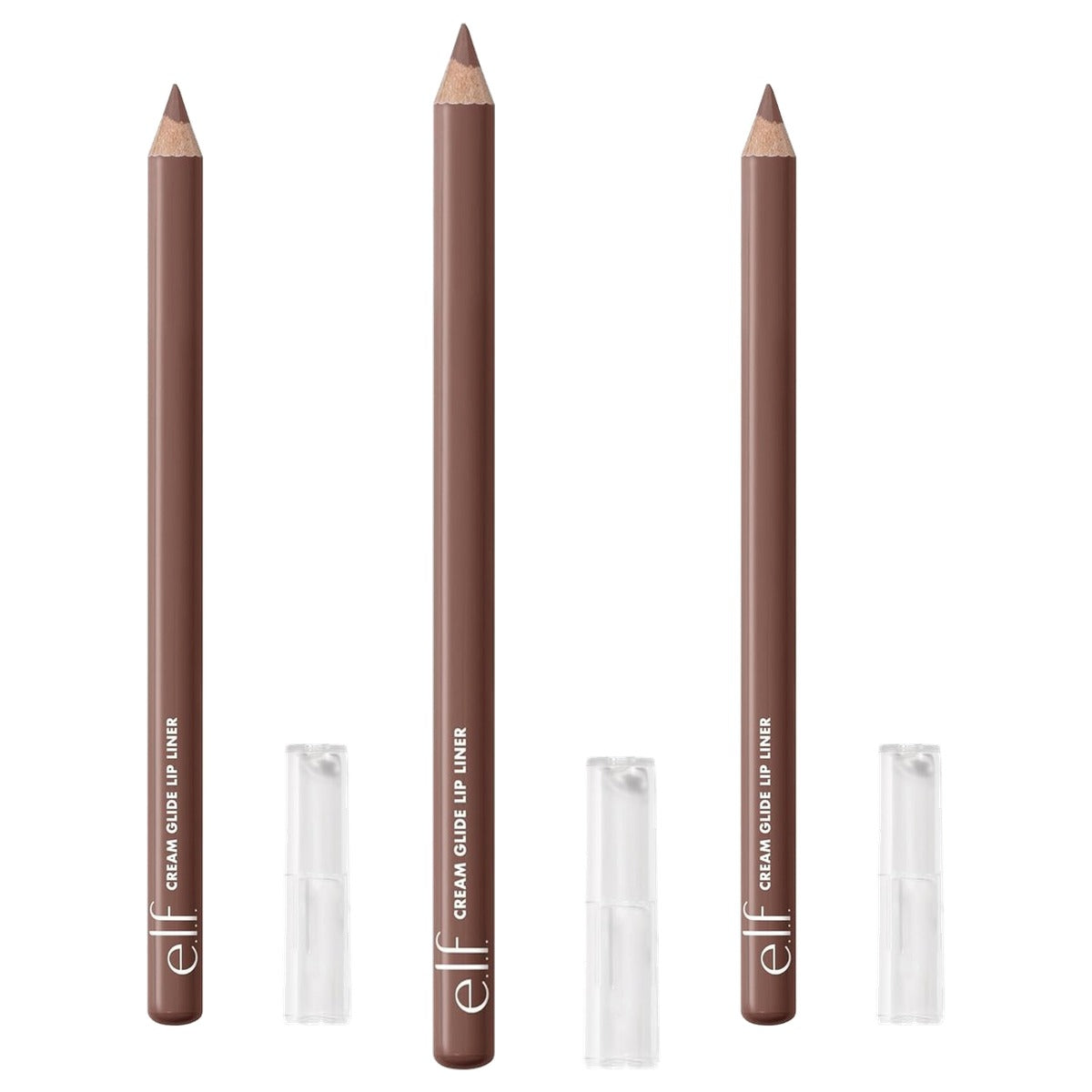 e.l.f. Cream Glide Lip Liner Espresso Martini - 3 stuks