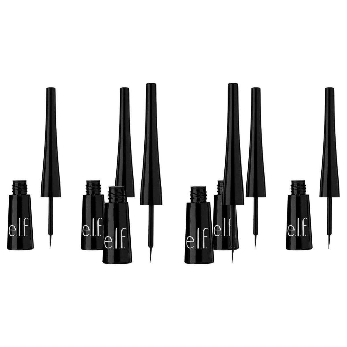 e.l.f. Expert Liquid Liner Jet Black 2 stuks - 3 stuks