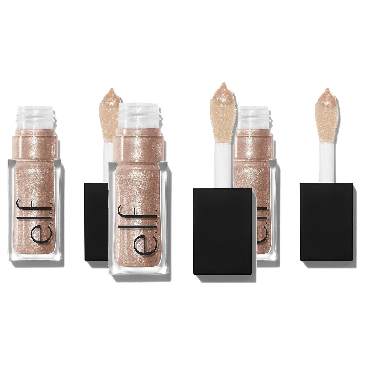 e.l.f. Glow Reviver Lip Oil Glimmer Crystal Baller - 3 stuks