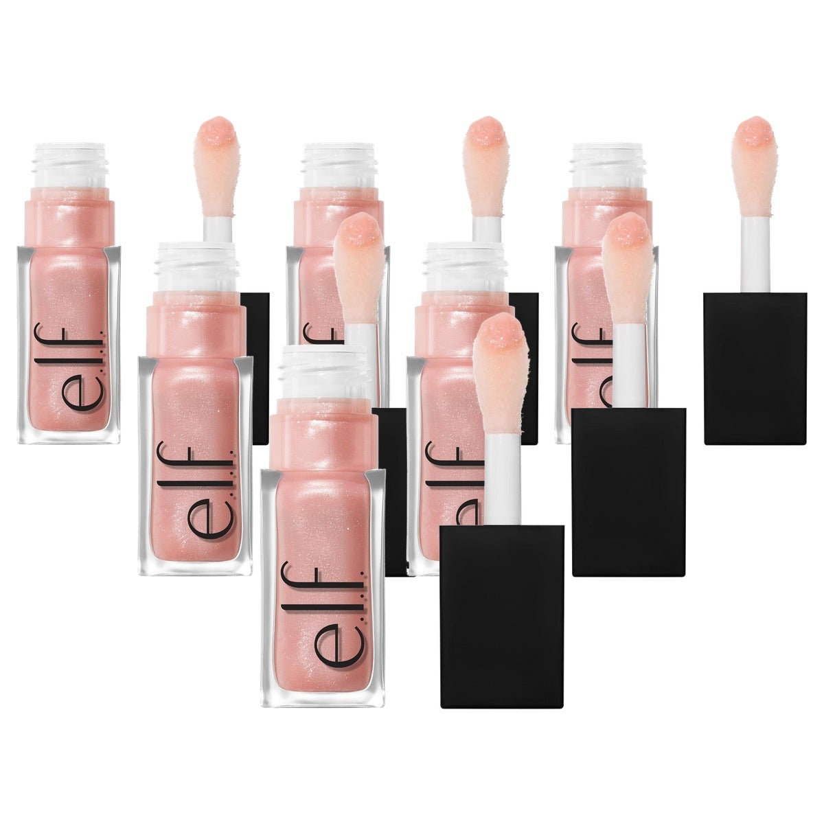 e.l.f. Glow Reviver Plumping Lip Oil Piggy Bank - 6 stuks