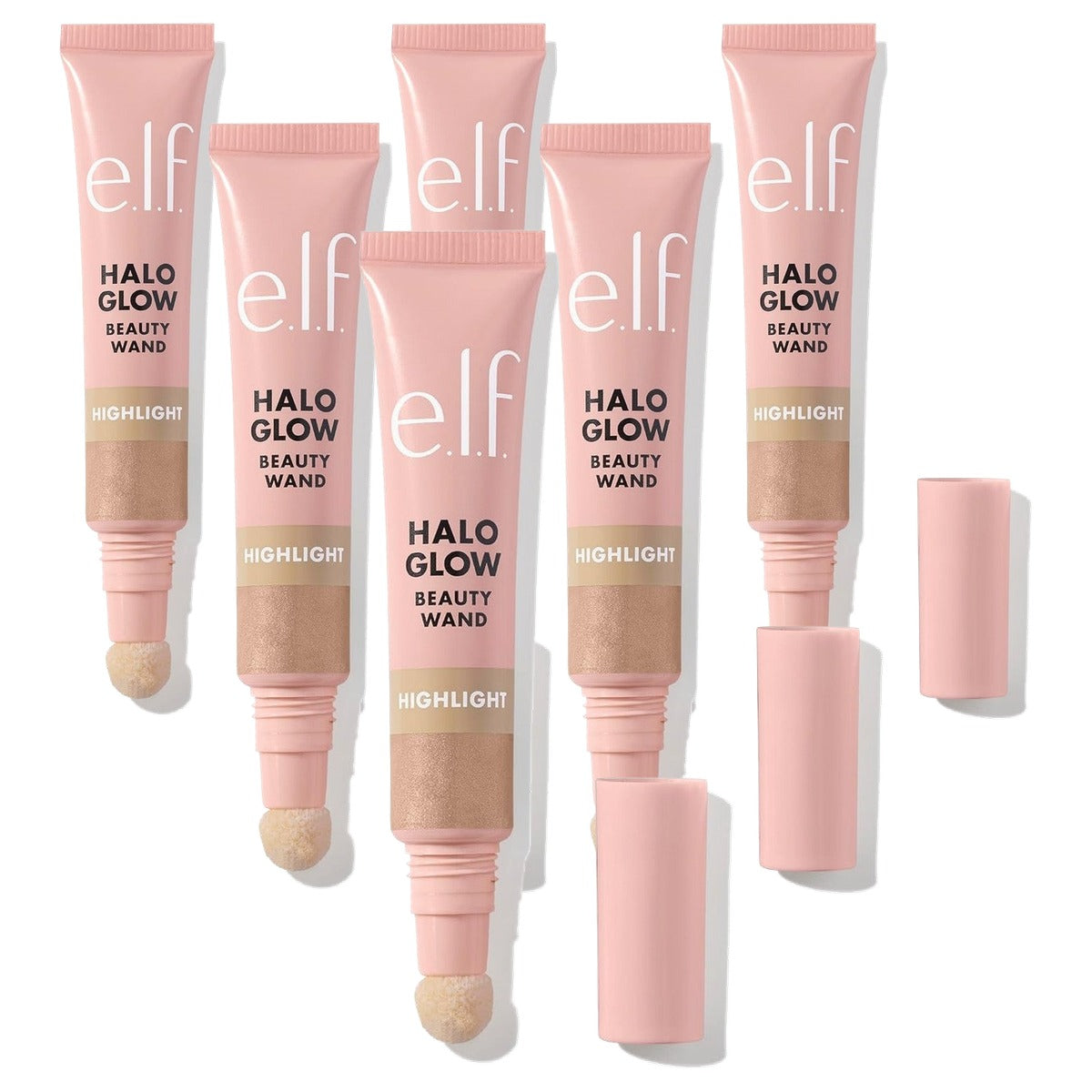 e.l.f. Halo Glow Highlight Beauty Wand Champagne Campagne 6 stuks
