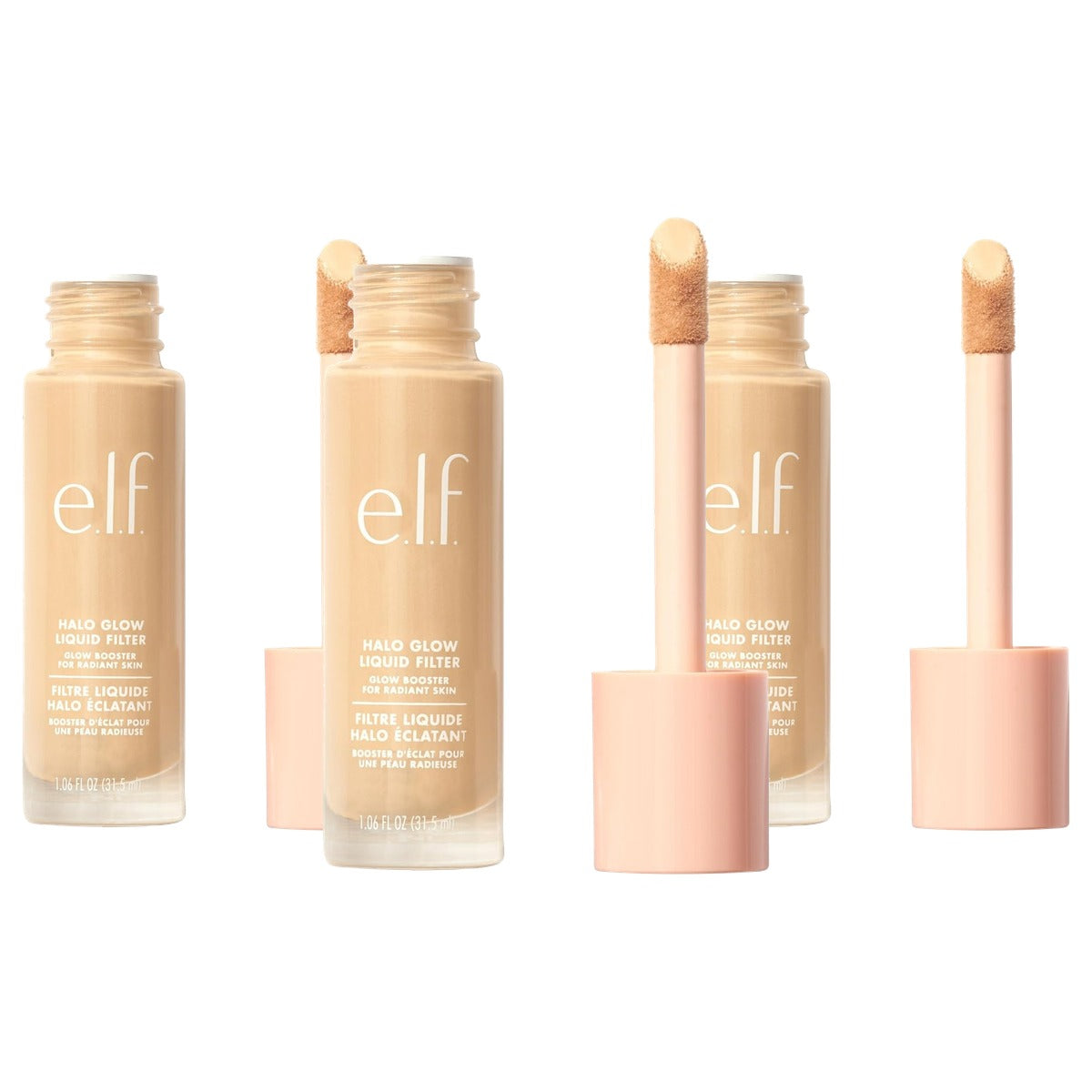 e.l.f. Halo Glow Liquid Filter 0,5 Fair - 3 stuks