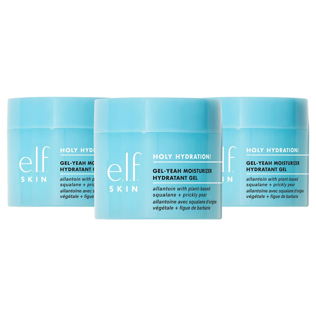 e.l.f. Holy Hydration! Gel-Yeah Moisturizer - 3 stuks