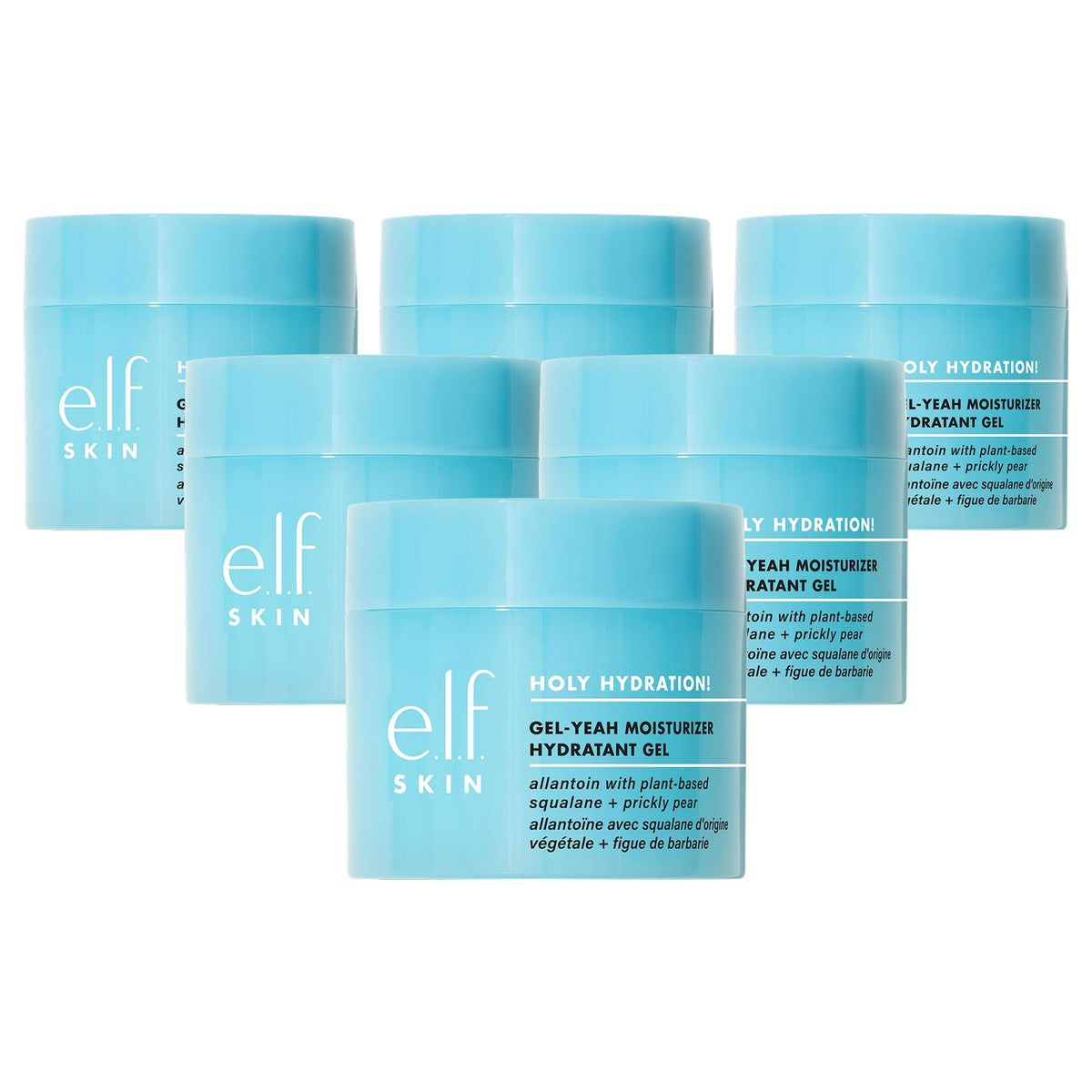 e.l.f. Holy Hydration! Gel-Yeah Moisturizer - 6 stuks