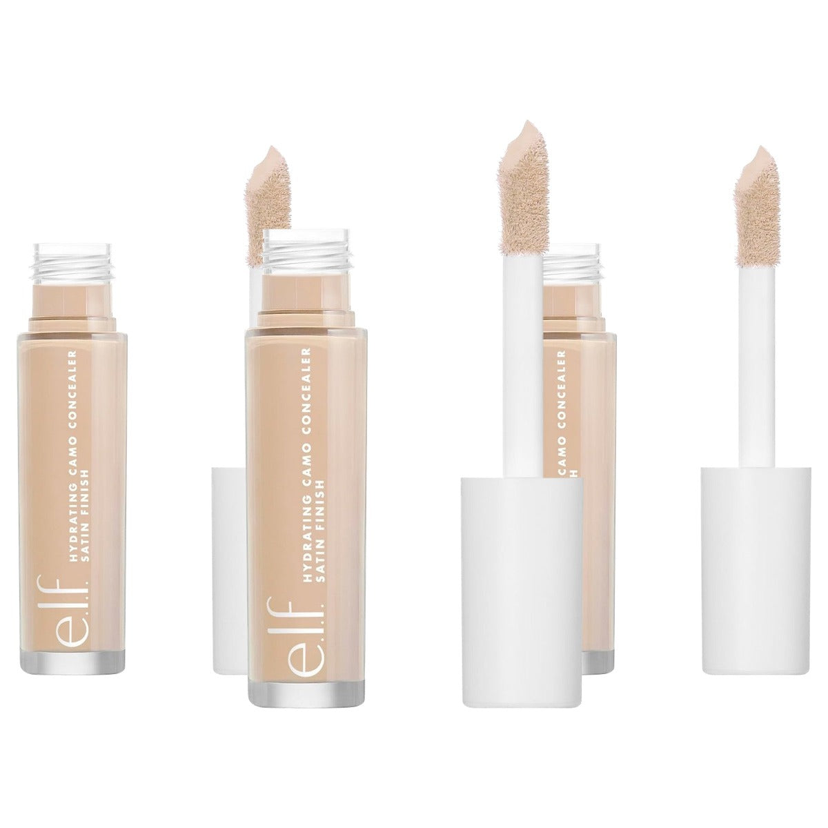 e.l.f. Hydrating Camo Concealer Light Peach 6 ml - 3 stuks