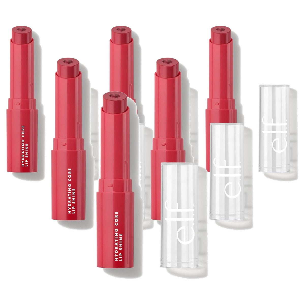 e.l.f. Hydrating Core Lip Shine - 6 stuks
